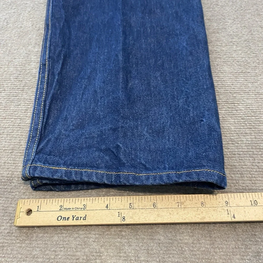 vtg Levis 501 Jeans Mens 40 Fits 39x30 Y2K Button Fly Blue Distressed‎ Denim 90s